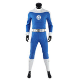 The Fantastic Four: First Steps (2025) The Thing Blue Jumpsuit Outfits Cosplay Costume